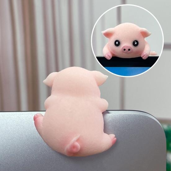 Миниатюрное украшение в виде животного из смолы, лежащая фигурка животного, коллекционное украшение в виде медведя панды коалы