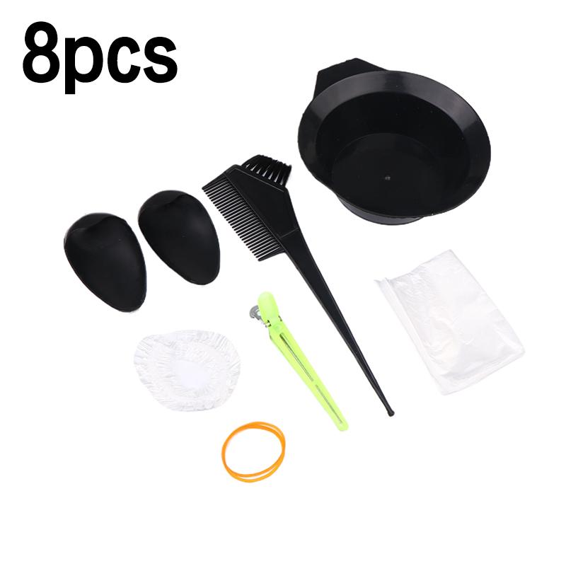 Набор для профессионального окрашивания волос из 3/4/5/6 предметов для парикмахерских салонов и домашнего использования с парикмахерскими инструментами для точного подбора цвета