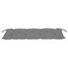 vidaXL Bamboo Garden Bench with Cushion 120 cm
