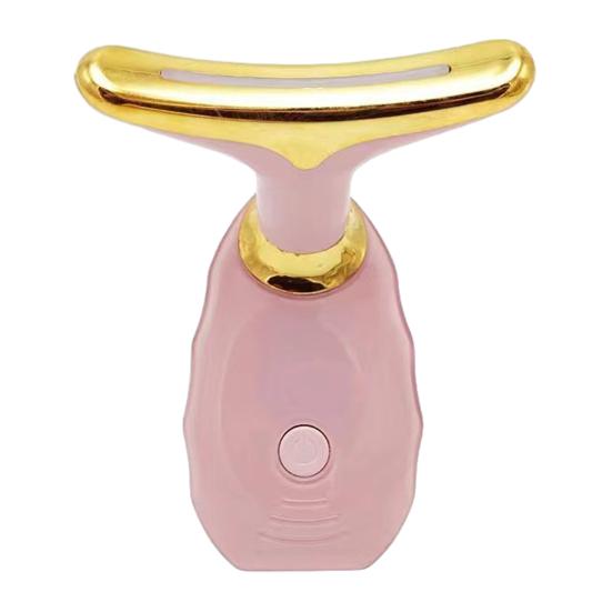 Массажер для красоты шеи Антивозрастной Укрепляющий Массажер с Красным Светом Микротоком Режимами Нагрева Многофункциональные Устройства для Ухода за Кожей для Домашнего Ухода