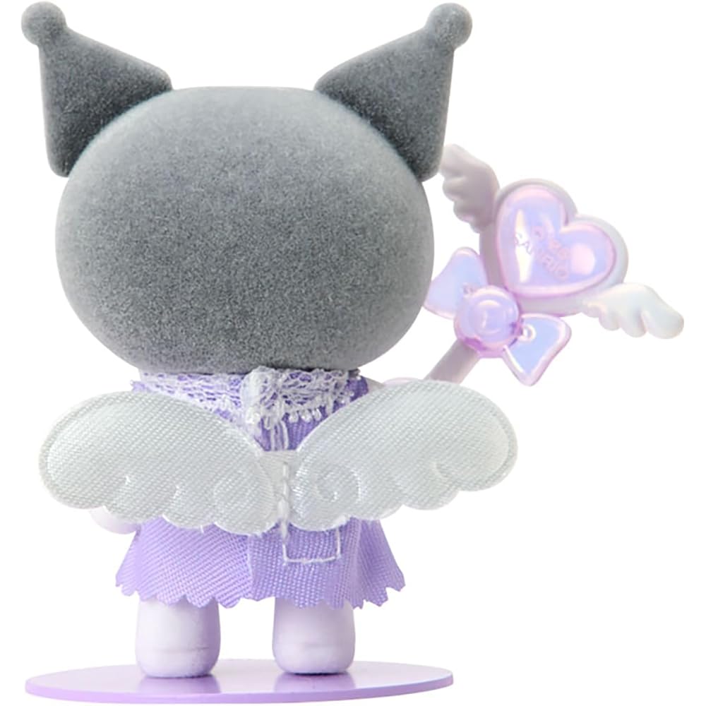 Sanrio Pitatto Friends Мини ворсистая кукла Куроми 396702 Милая плюшевая игрушка для коллекционеров