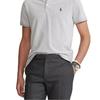 Polo Ralph Lauren Ss24 Вышитая рубашка поло с логотипом Pony Мужские рубашки поло Светло-серый 710837391-003