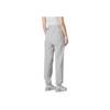 Puma Logo Pattern Elastic Drawstring Casual Cuffed Knit Joggers Women Joggers Gray 629303-04