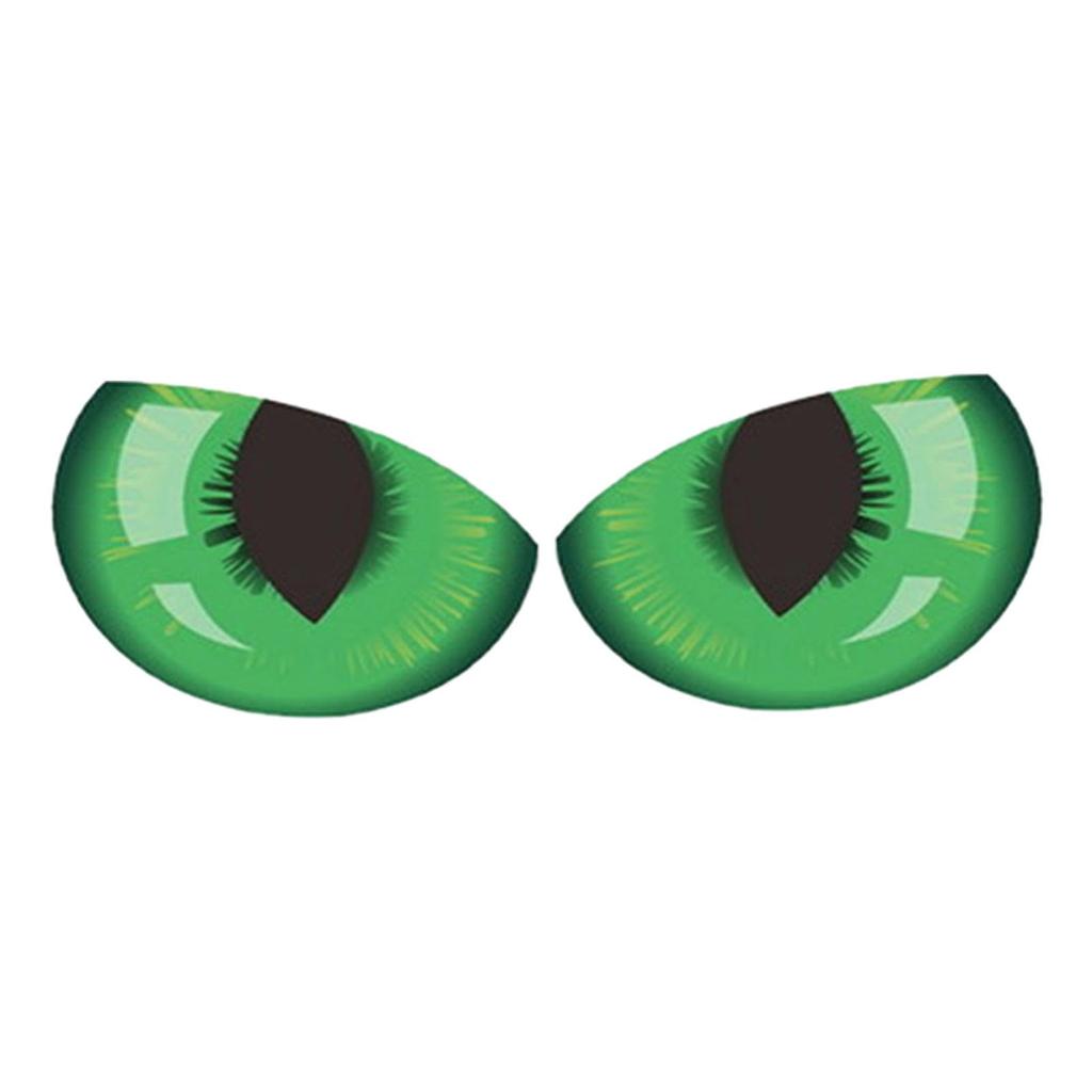 Car Reflective Eye Stickers | 3D Funny Peeking Car Decal | Long Lasting Car