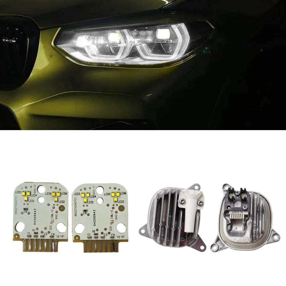 For BMW G01 X3 F97 X3 M G02 X4 F98 X4M 2018-2021 DRL Boards Angel Eye Daytime Running Light Chips 63117466107 63117466108 ysdn68