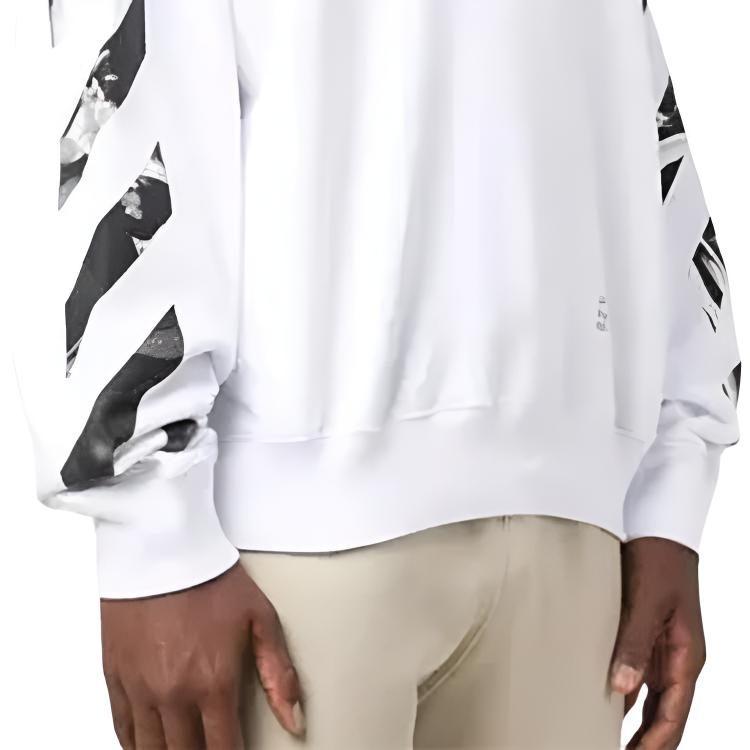 OFF WHITE Худи мужское FW21 Белое OMBA054F21FLE0110110