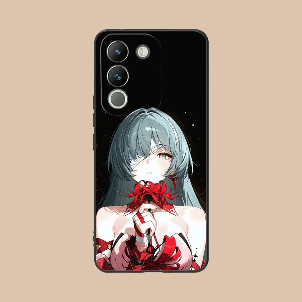 Чехол для телефона Phrolova из Wuthering Waves для VIVO Y77 76 75 74 73 72 58 56 55 51 50 38 36 Y19 Y18 Y03 Y01 5G Цветной печатный чехол