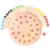 Wooden Memory Matchstick Chess Game Funny Interaction Early Education Block Board Game for Boys
