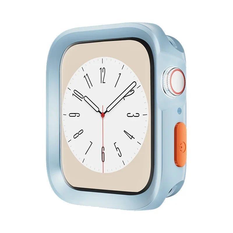 Конфетный Мягкий Силиконовый Чехол для Apple Watch Cover 11 10 9 8 7 6 5 4 SE 3 Защитный Iwatch Ultra 3 49мм Серии 45 41 44 46мм Бампер