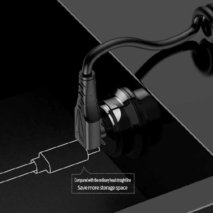 Спиральный USB C - USB C кабель, гибкая длина, PD60W, быстрая зарядка, передача данных для телефонов, планшетов, шнур питания, линия данных