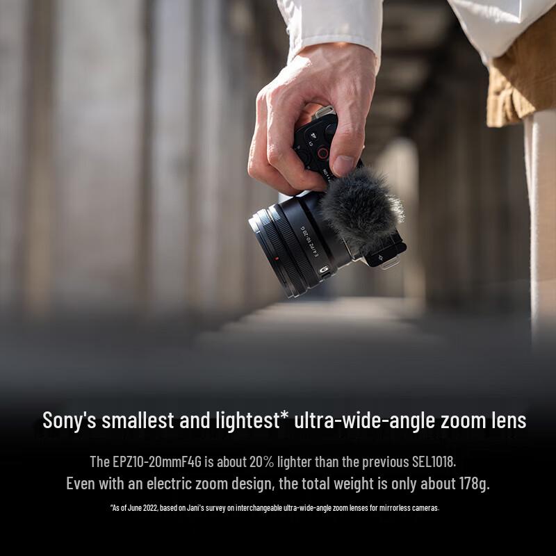 Sony Ультраширокоугольный зум-объектив E PZ 10-20mm F4 G для APS-C