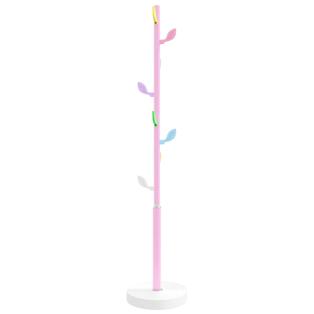 Coat Rack Pink 172 cm Powder Coated Iron