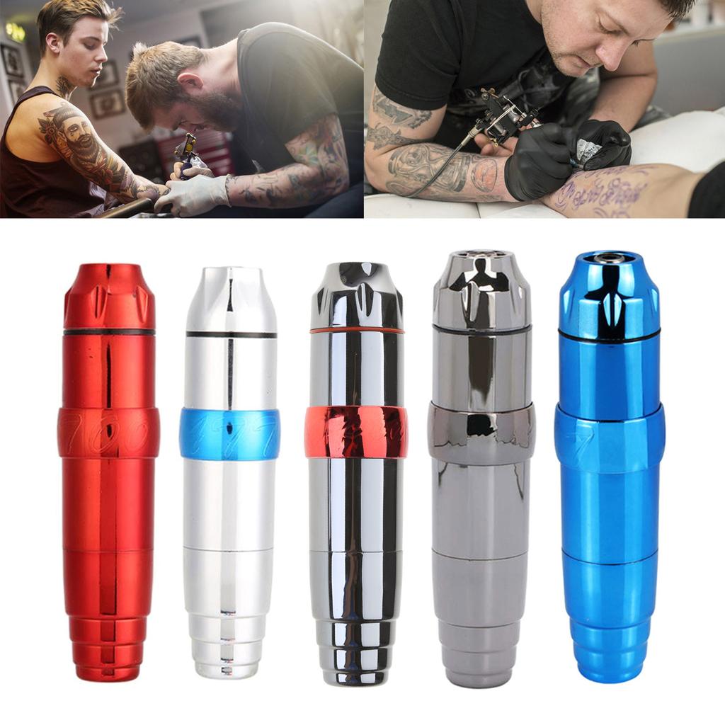 Portable Rotary Battery Pen Tattoos Cartridge Machine RCA Connector Tattoos Pen Machine Motor Tattoos Equipment Supply