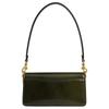 COACH Tabby 20 Removable Shoulder Strap in Metallic Finish Calfskin Shoulder Bag Small Women's Olive
