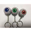 1 шт. Брелок для ключей с пряжкой в виде глазного яблока, круглый подарочный брелок