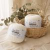 2pcs Light Thin Crochet Thread Cotton Material Cotton Yarn Popular Crochet Lace Yarn  For Knitting