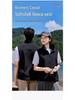Custom Logo Softshell Vest: Autumn/Winter Red Jacket with Stand-up Collar for Annual Meetings and Events