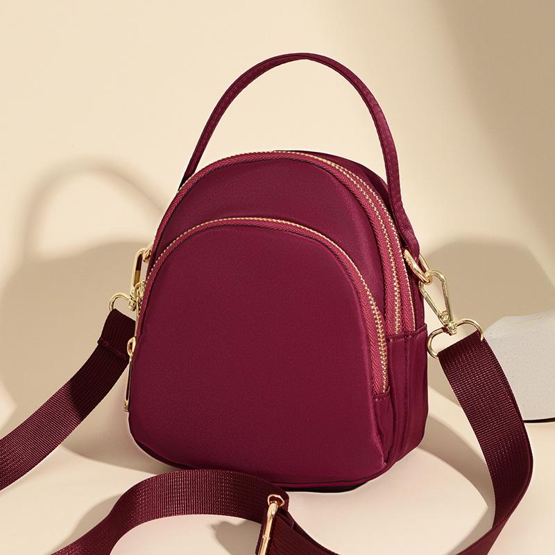 Повседневная нейлоновая сумка женская сумка через плечо на одно плечо модная универсальная сумка для мобильного телефона легкая сумка-тоут