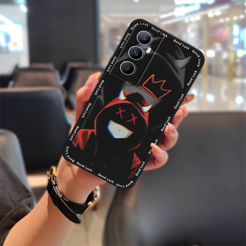 Мягкий чехол, прочный чехол для телефона Realme C65, устойчивый к грязи, ударопрочный, симпатичный, пылезащитный, водонепроницаемый, задняя крышка, граффити, ТПУ
