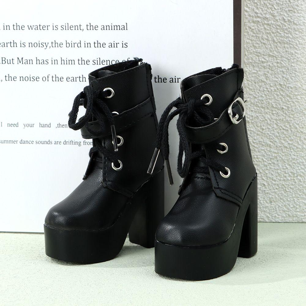 PU Leather 1/3 5 Styles Differents Color Fabric Shoes 60cm Doll Boots Play House Accessories