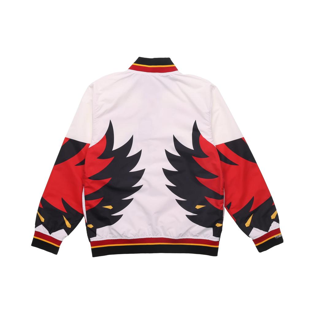 Mitchell & Ness Атланта Хокс 1995/96 Аутентичная разминочная куртка AWJKGS18051-AHAWHIT95