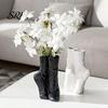 Ballet Pointe Shoe Decor Shoes Flower Vase Modern Floral Arrangement Table Centerpiece Abstract Art Dancing Unique Decorative for Coffee Office Shelf