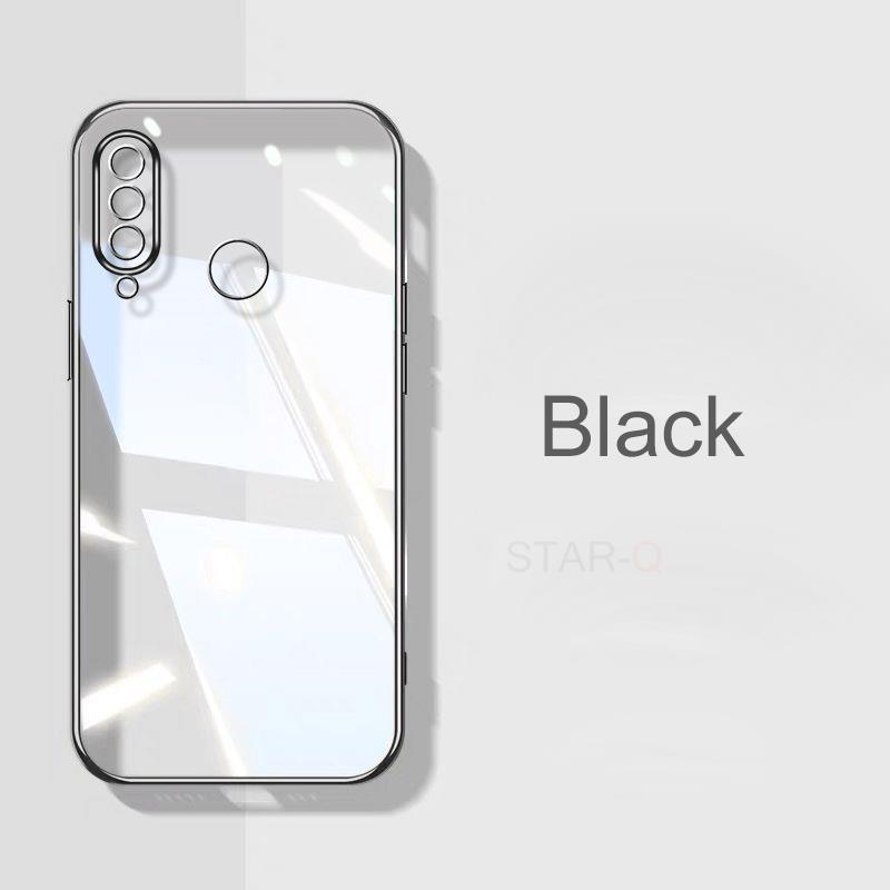 Роскошный прозрачный чехол-бампер с покрытием для Huawei P30 Lite P20 P40 P50 Pro Mate 20 P 30, силиконовая прозрачная задняя крышка P30lite P30pro