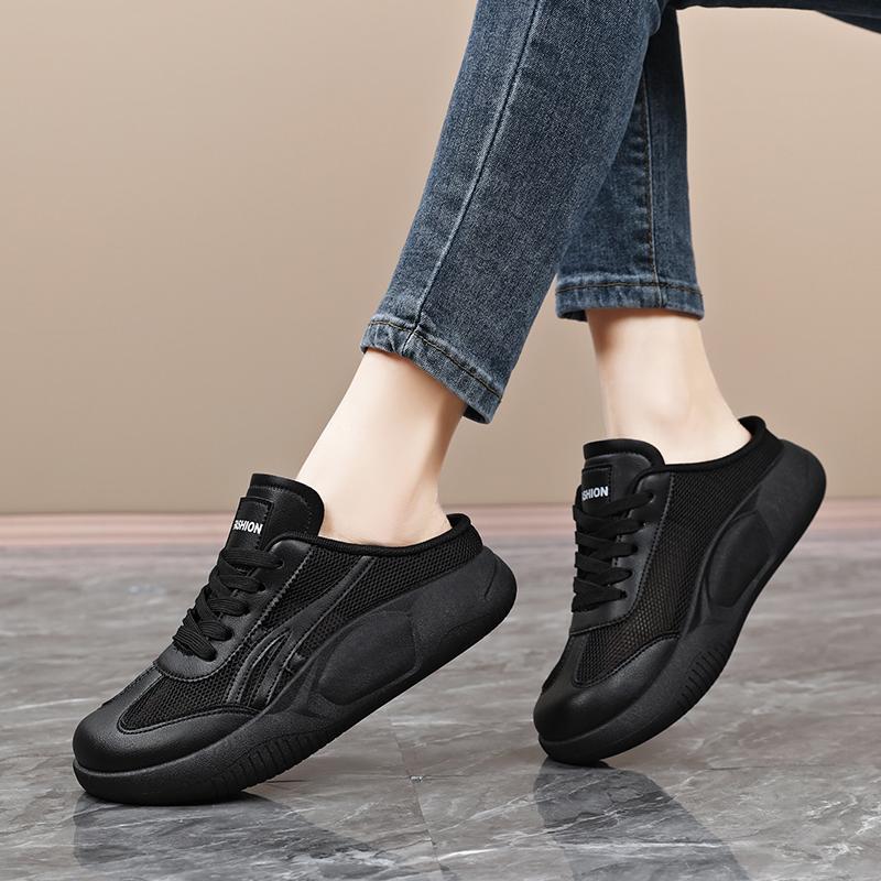 Женские летние сандалии бежевые сабо повседневные тапочки для девочек кроссовки черные повседневные спортивные сандалии большого размера