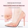 Женские силиконовые подушечки под переднюю часть стопы против боли - Нескользящие, Супермягкие, Сотовая конструкция для туфель на высоком каблуке.