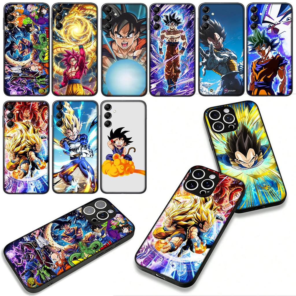 Phone Cover Cartoon Dragon Gokus Ball Z Vegeta for Apple iPhone 16 15 14 Plus 13 12 Mini 17 Pro Max + ProMax 16E Air 15+ Case