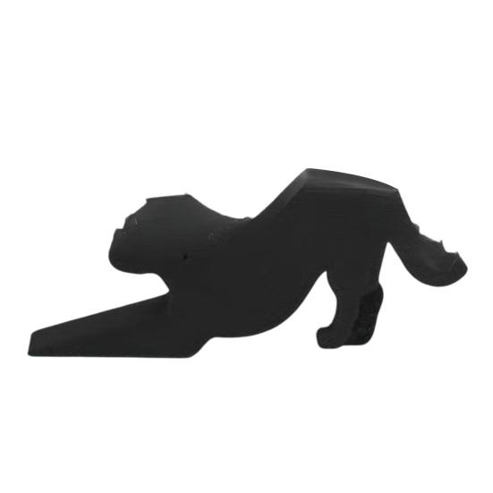 Растягивающийся Животный Дверной Стопор-Клин Противоскользящий Ветрозащитный Без Сверления Противоударный Для Дома Офиса Коврового Покрытия Плитки Бетонного Деревянного Пола Декоративный Дверной Стопор