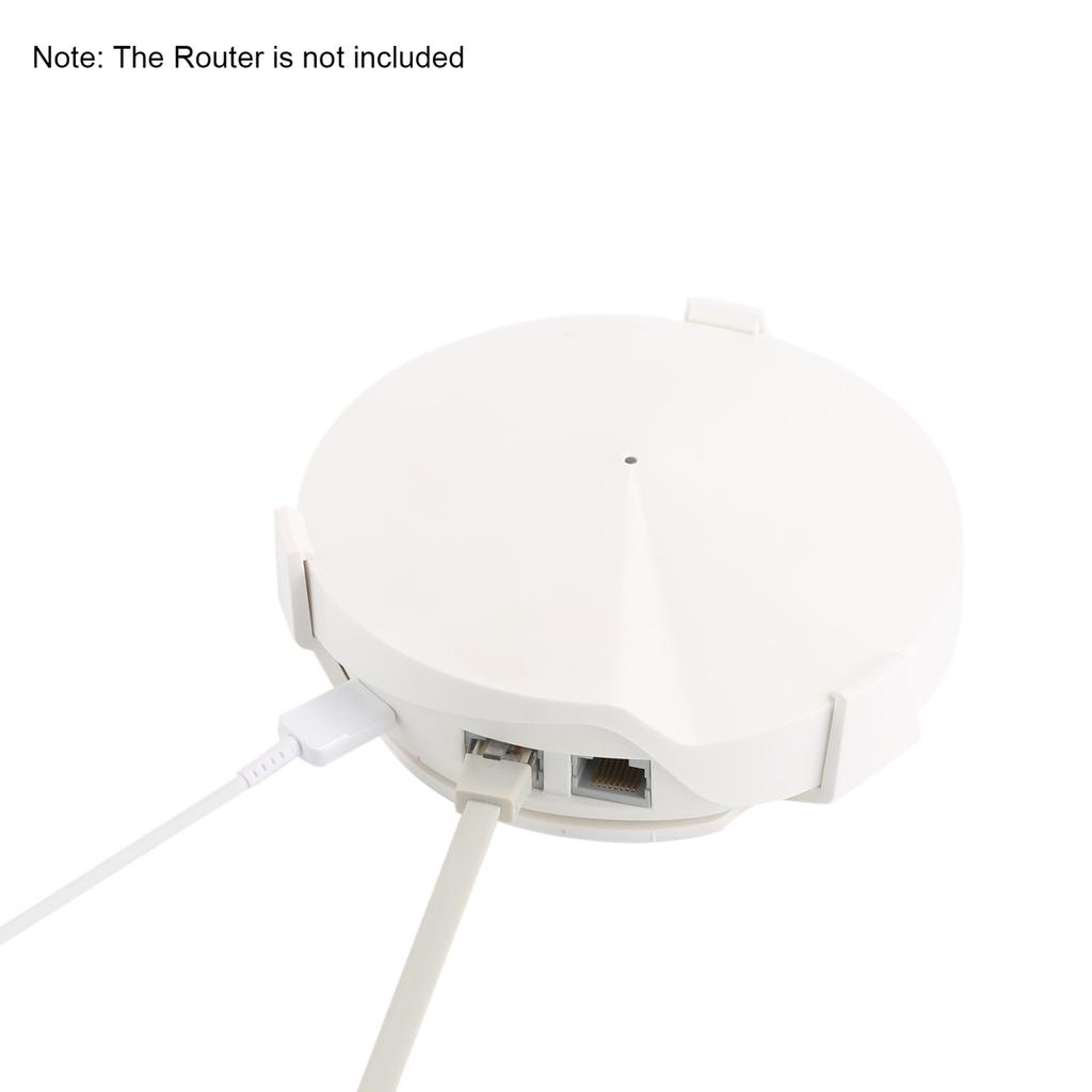 Настенное крепление для ячеистой Wi-Fi-системы всего дома TP-Link Deco M5/P7, прочный кронштейн-держатель для маршрутизатора Deco M5/P7 Компактный настенный держатель маршрутизатора TP-Link