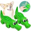 Dog Chew Toy Latex Crocodile Pet Squeaky Toys For Small Medium Dogs Interactive Teeth Cleaning Dog Sounding Toy Pet Supplies