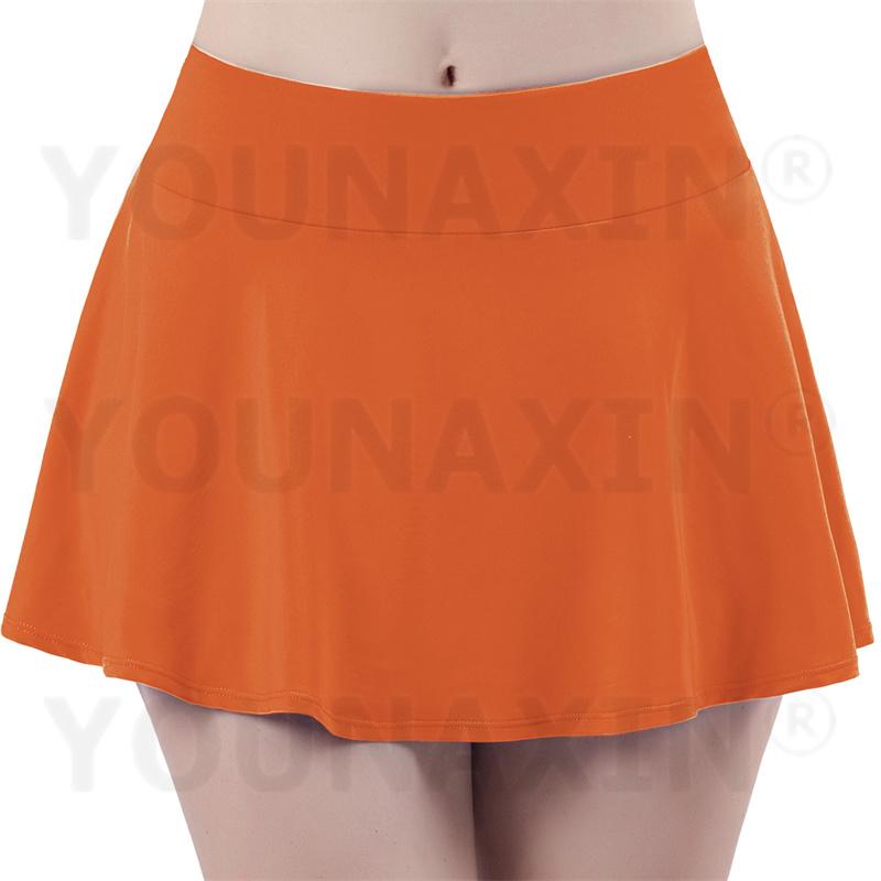 Женские теннисные кюлоты с высокой талией, фитнес-юбка для тренировок, бега, йоги, бадминтона, спортивные шорты с подкладкой, для девочек, непрозрачные, быстросохнущие, S M L XL 2XL