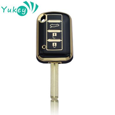Чехол для автомобильного ключа из ТПУ с 3 кнопками для Mitsubishi Eclipse Cross ASX Lancer EX Galant Outlander Pajero