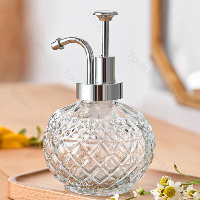 Стеклянный распылитель Nordic Relief, винтажный домашний распылитель, пневматический садовый распылитель, аксессуары для ванной комнаты, дезинфицирующие бутылки