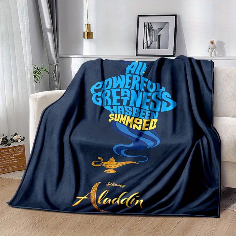 1pc, Aladdin-Inspired Home Decor: A Magical Home Blanket, Soft Flannel Throw for Your Living Room, Bedroom, or Outdoor, Perfect Gift Idea