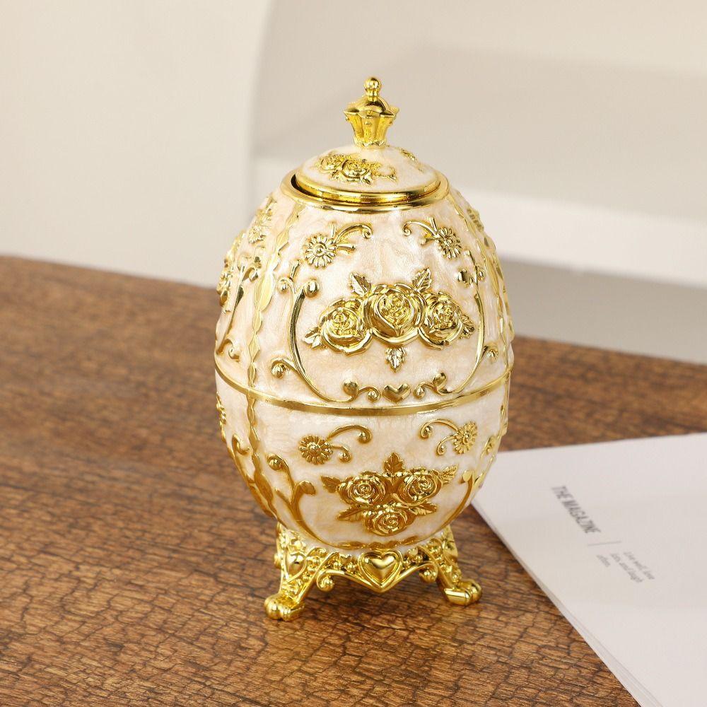 Sturdy European Style Toothpick Box Light Luxury Automatic Toothpick Dispenser Living Room