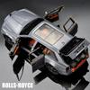 Литая металлическая игрушечная машинка 1/20 для внедорожника Rolls-Royce Cullinan, внедорожная модель автомобиля из сплава, имитация звука и света, игрушка для детей