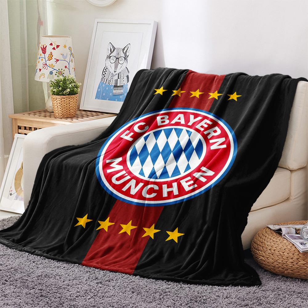 Bayern München3 Flannel Blanket, High quality Comfortable for All Seasons, Home Decor, Warmth and Comfort