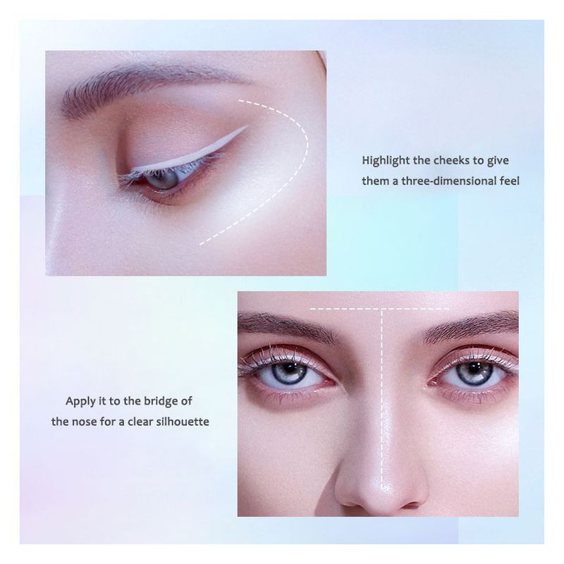 ZEESEA - Хайлайтер "Звезда времени и пространства" - Бледно-розовый