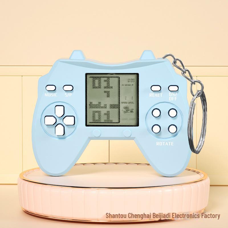 Брелок для мини-игры «Тетрис» - Игрушка-головоломка для подвески на школьную сумку