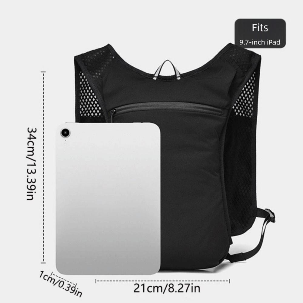 Quick Dry Running Hydration Vest Bag Breathable Strap Cycling Vest Backpack Climbing Sports