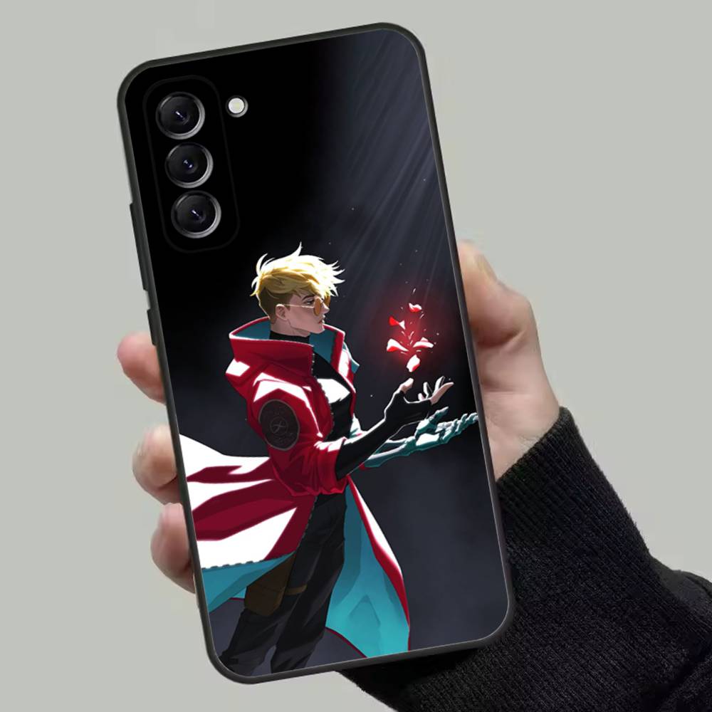 Чехол для телефона TRIGUN STAMPEDE для Samsung Galaxy A13,A21s,A22,A31,A32,A52,A53,A71,A80, Мягкий черный корпус