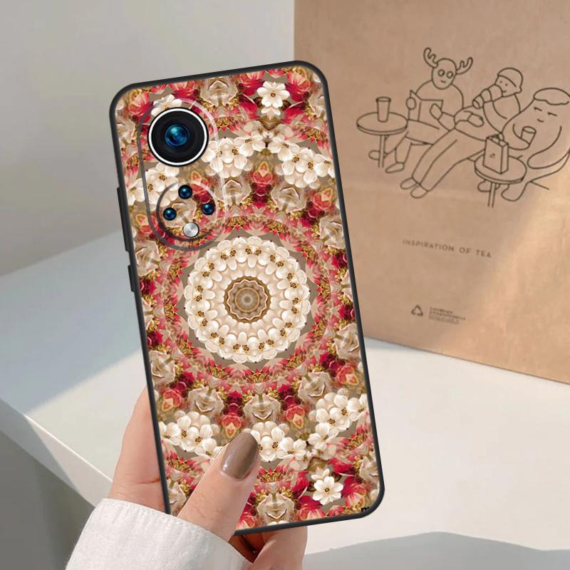 Цветочный дизайн мандалы для чехла Honor Magic 8 7 6 5 Pro для Honor X9d X9c X9b X9a X8c X8b Win 200 400 50 70 90 Lite
