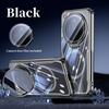 Transparent Plating Magnetic Camera lens holder Shockproof Back Case For Oppo Find X8 Ultra / Pro / X8s+ Hard Soft Bumper Cover