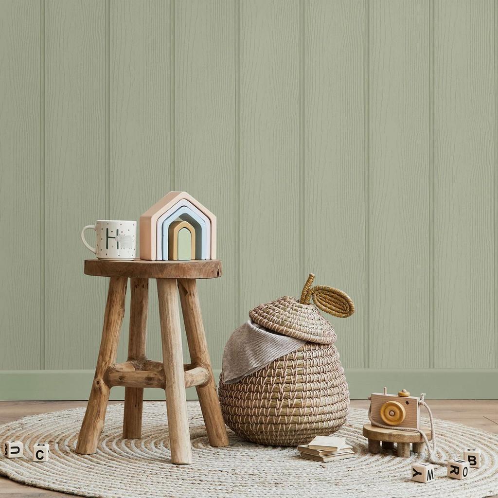 Holden Décor Tongue & Groove Textured Wallpaper