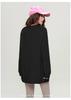 Fresh college style loose T-shirt for spring and autumn leisure fashion, sports girl pure cotton round neck top
