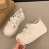 Velcro Ugly Cute Big Head Shoes 2025 Spring and Summer New Casual Board Shoes Little White Shoes Women's Biscuit Sole Platform Single Shoes