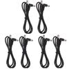 6-Piece Effects Pedal DC Power Supply, Guitar Effects Pedal DC Cable, Accessories, Patch Cable, DC Adapter Cord, DC Cord, Musical